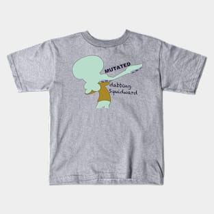 Mutated Dabbing Squidward Kids T-Shirt